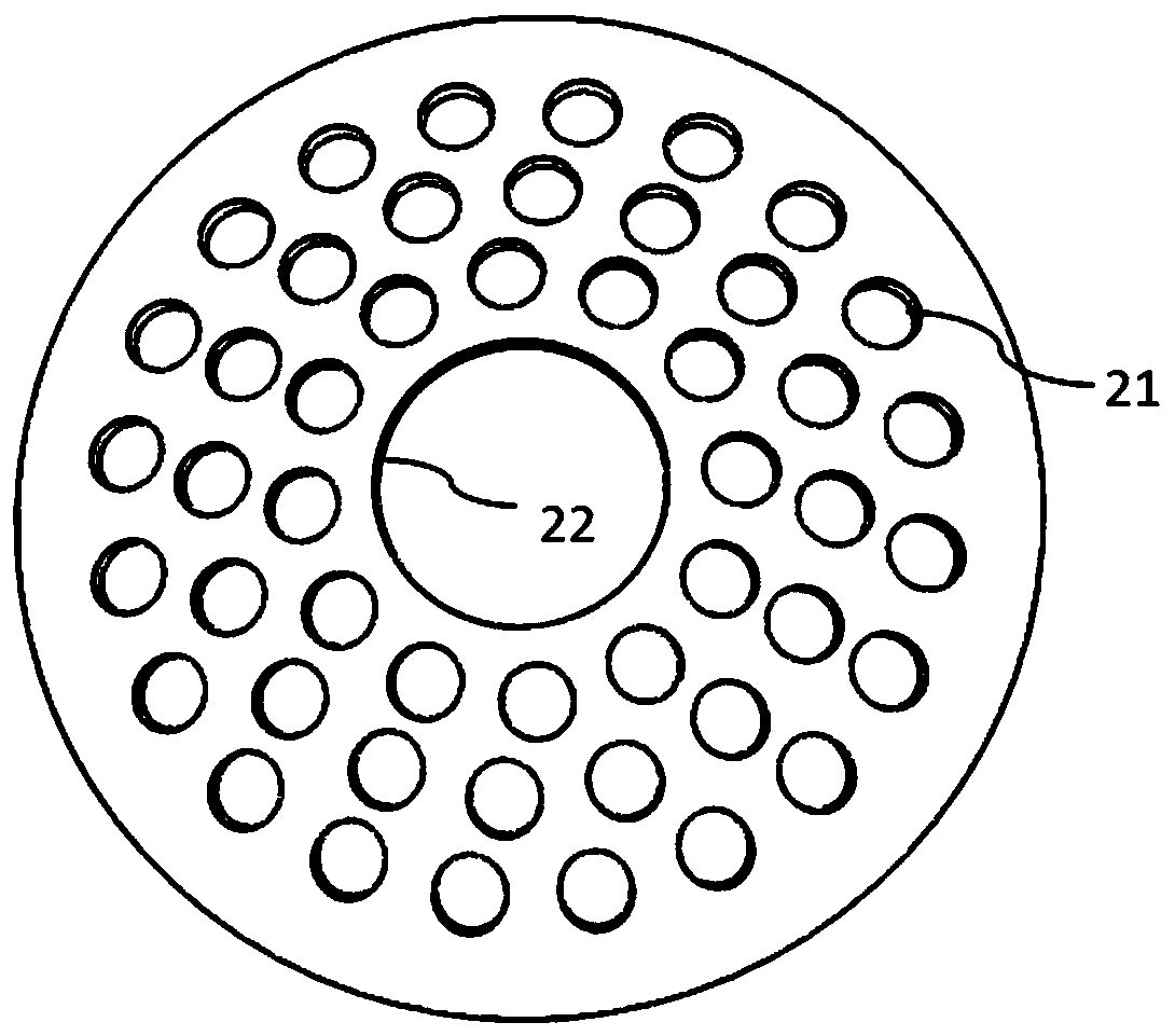 A kind of controlled drug release corneal contact lens