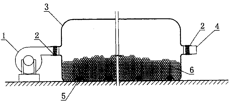 Pipeline type normal temperature dryer for walnut