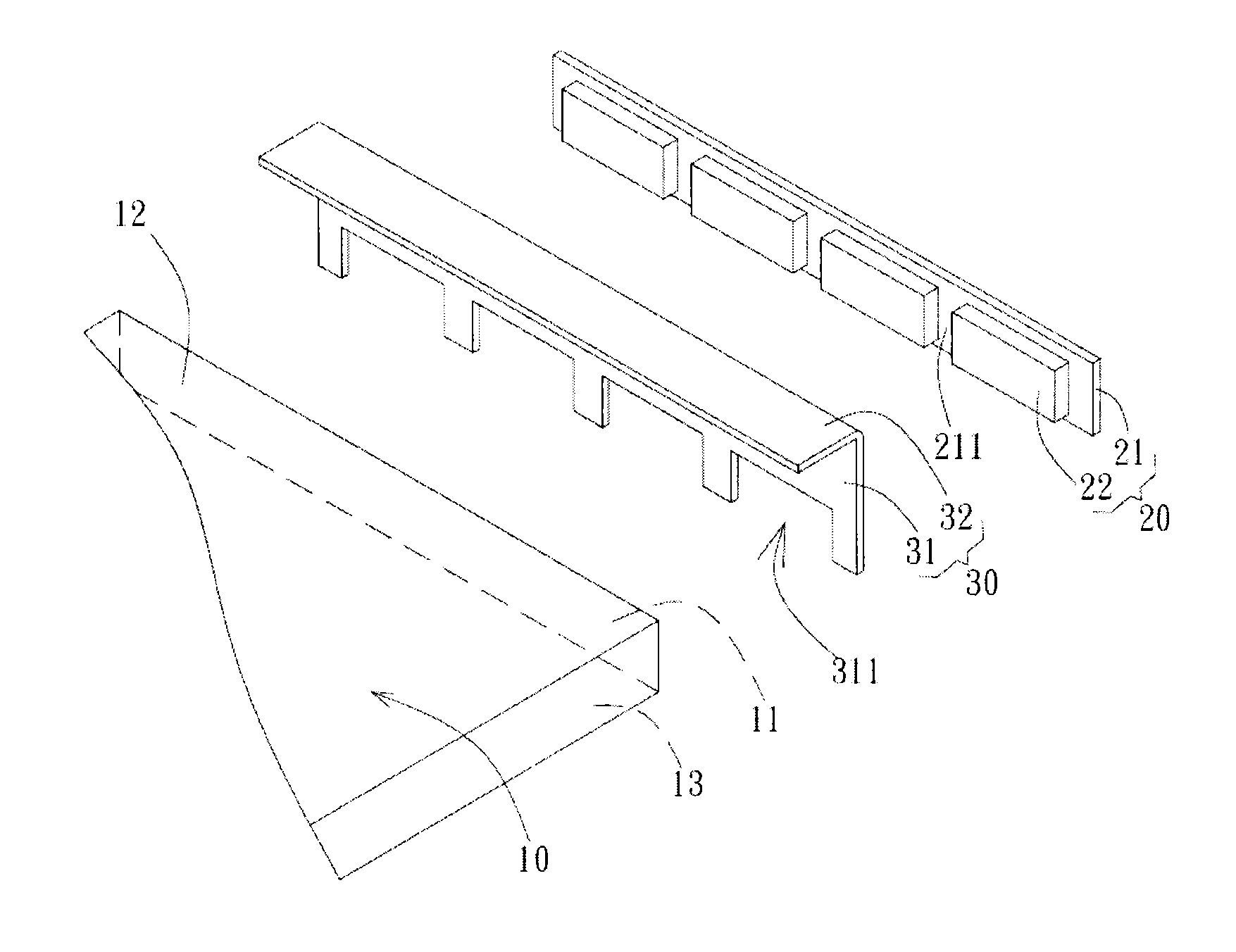 Backlight Structure and Manufacturing Method Thereof