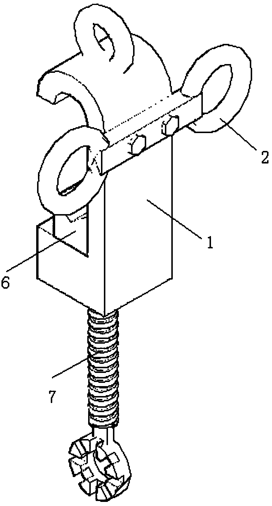 An insulated butt jointing machine for pulling the live current on both sides