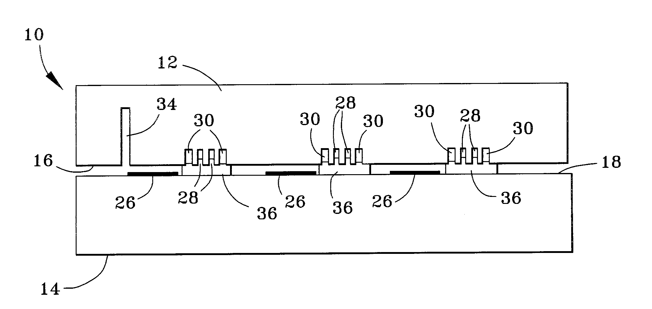 Wafer bonding method and wafer stack formed thereby