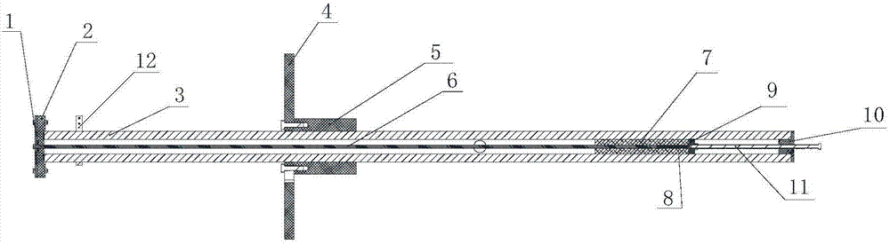 Underwater shortest field electrical spark bubble wall pressure load measurement experiment device