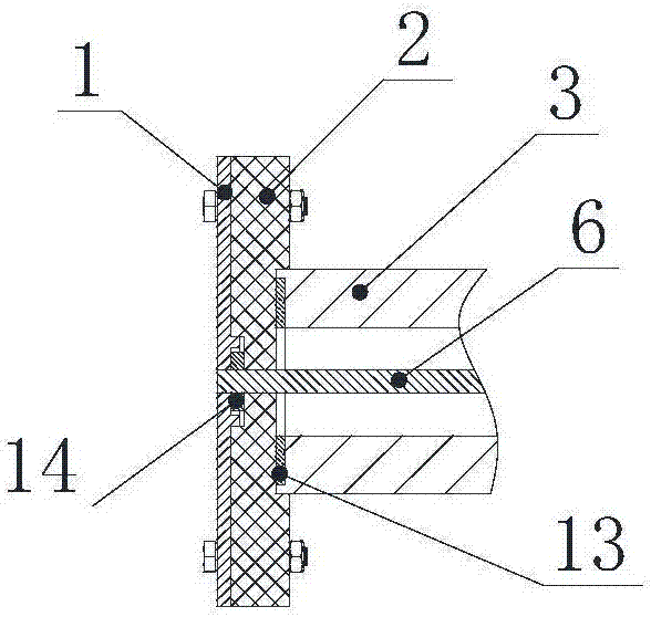 Underwater shortest field electrical spark bubble wall pressure load measurement experiment device