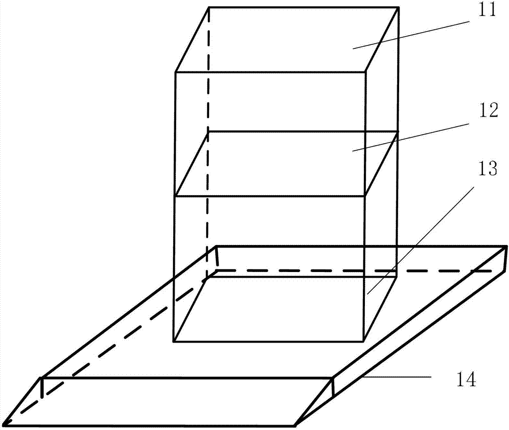 Combustion experimental facility capable of realizing continuousness and stability of liquid level