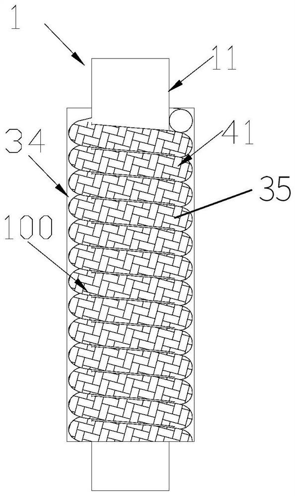 Rubber tube for stethoscope