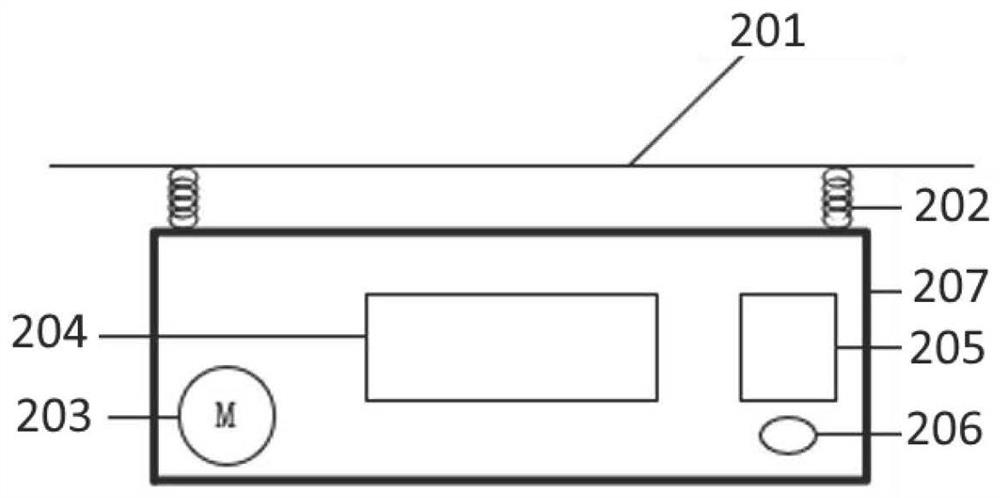 Winding insulation electric-thermal-mechanical combined accelerated aging device and method