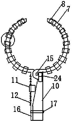 Extrusion cleaning device for heat exchange tube