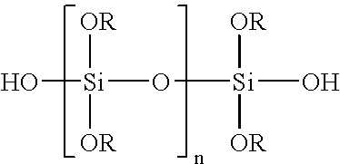 Organic-inorganic electrospun fibers