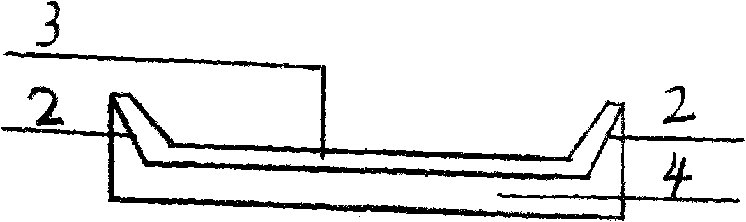 Multifunctional insole with side wall and preparation method thereof