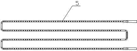 Atmosphere passing cover type mobile trolley furnace