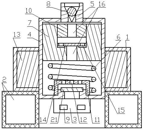 High-efficiency environment-friendly energy-saving lubricating oil pumping device