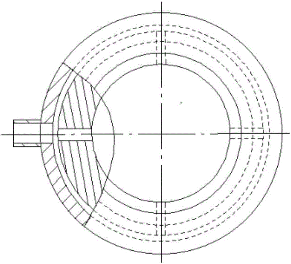 Airflow bundling rotating twisting nanometer twisted thread preparation device and process