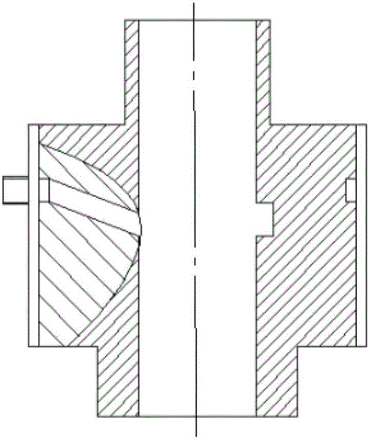 Airflow bundling rotating twisting nanometer twisted thread preparation device and process