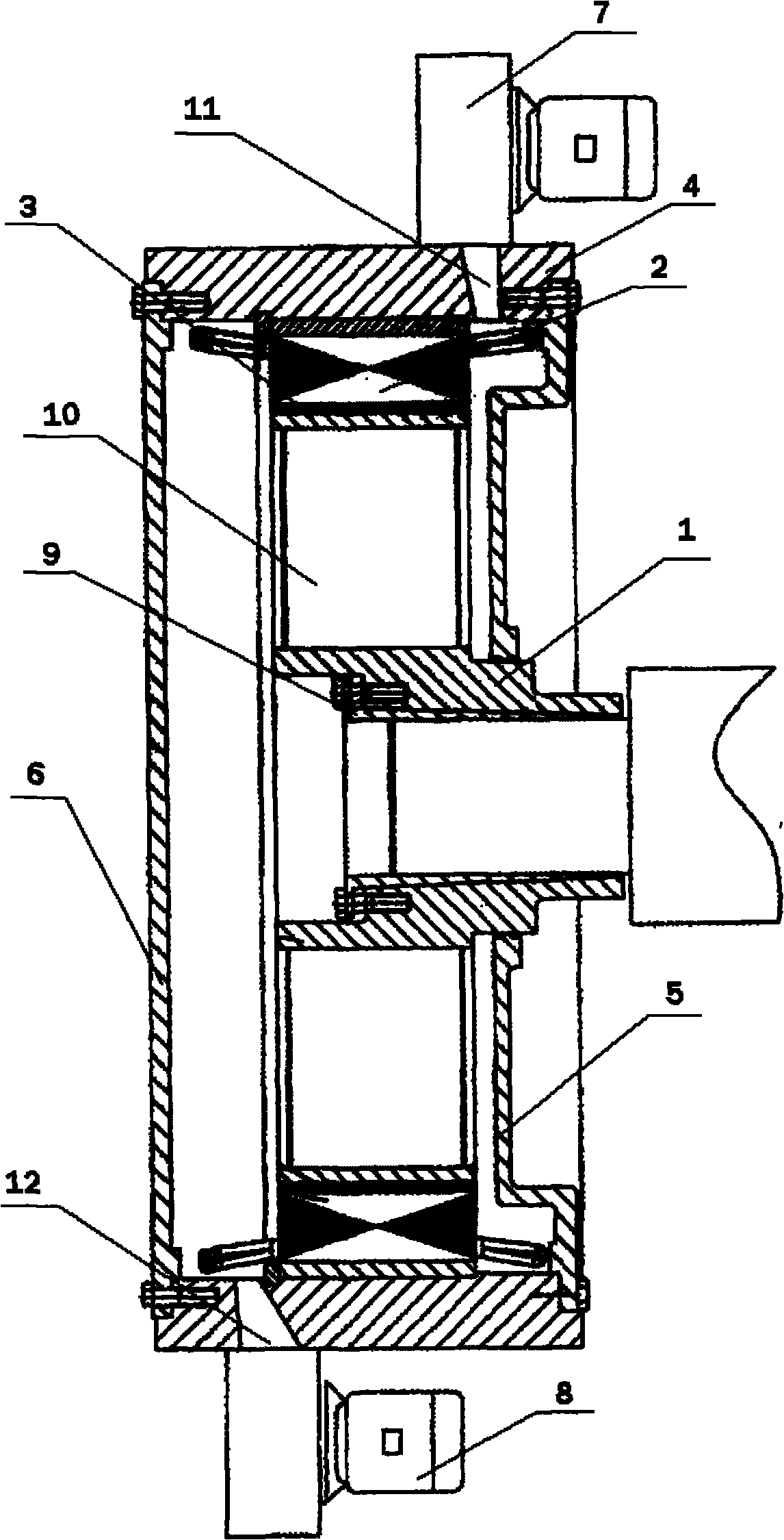 Non-axis motor