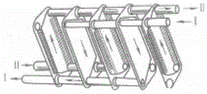 Recycling steam condensate water, organic waste gas combustion heat and exhaust waste heat method