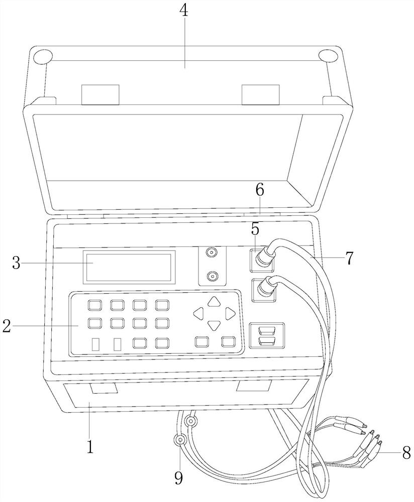 Power semiconductor device large-current turn-off capability detection device