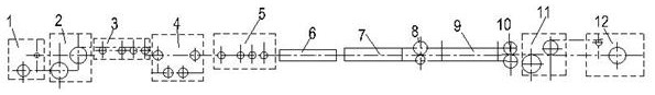 A continuous ultra-thin unidirectional tape prepreg machine based on thermoplastic resin prepreg