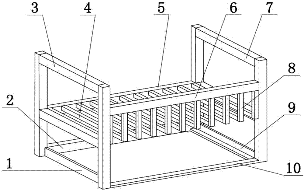 Rigid Plastic Container Light Substrate Container Seedling Rack