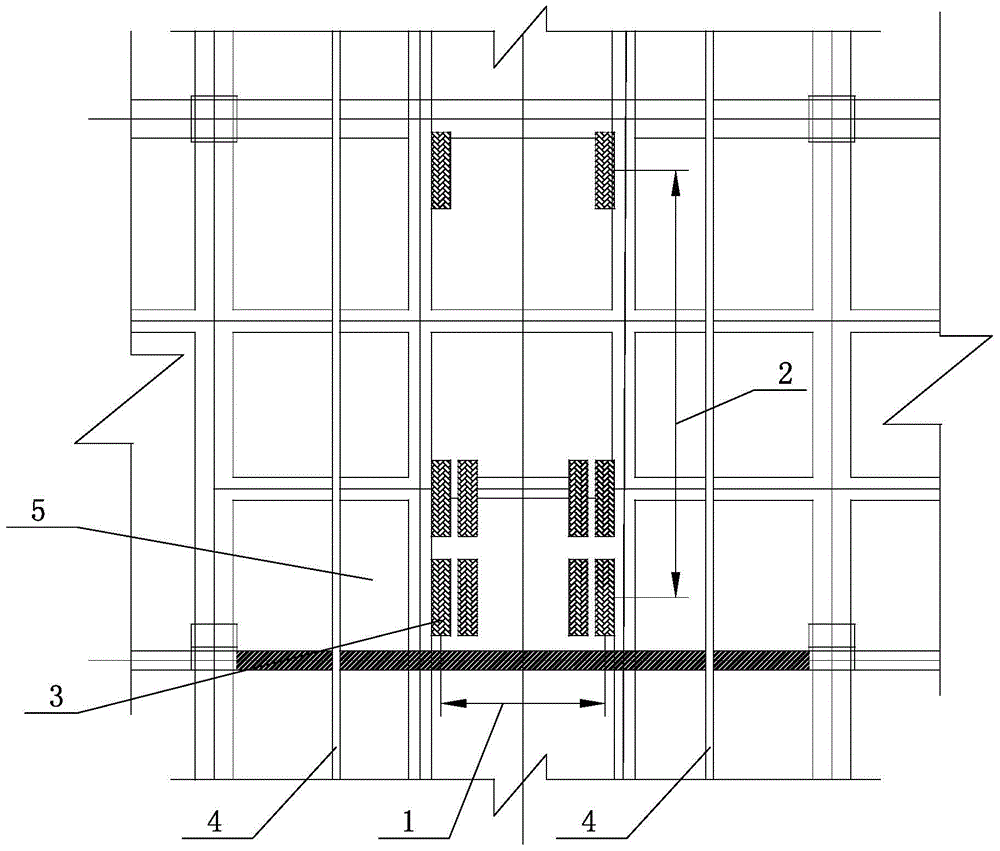 Comparison of construction method between the design load of the roof of the underground garage and the load of engineering vehicles