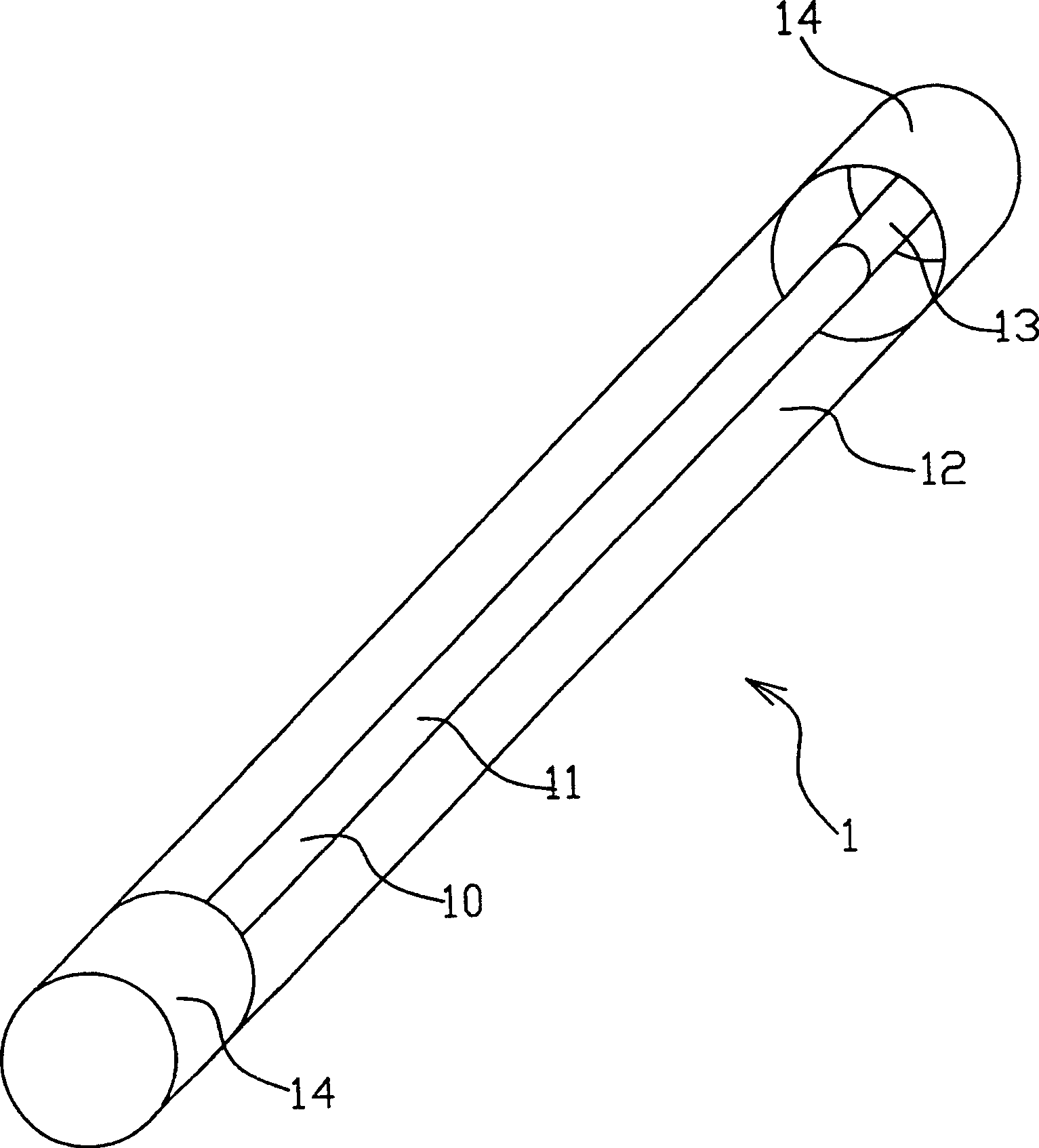 Cold cathode tube device