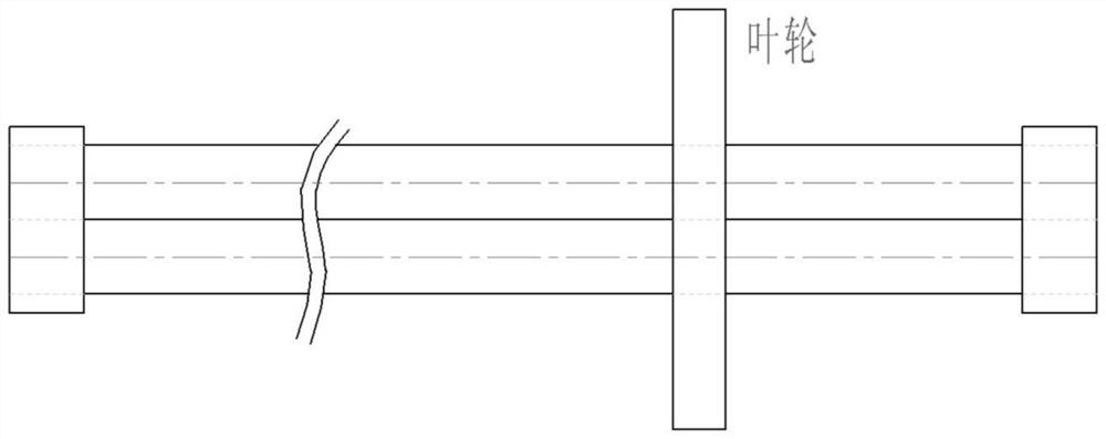 Experimental testing method and device for torsional vibration of a rotating shaft