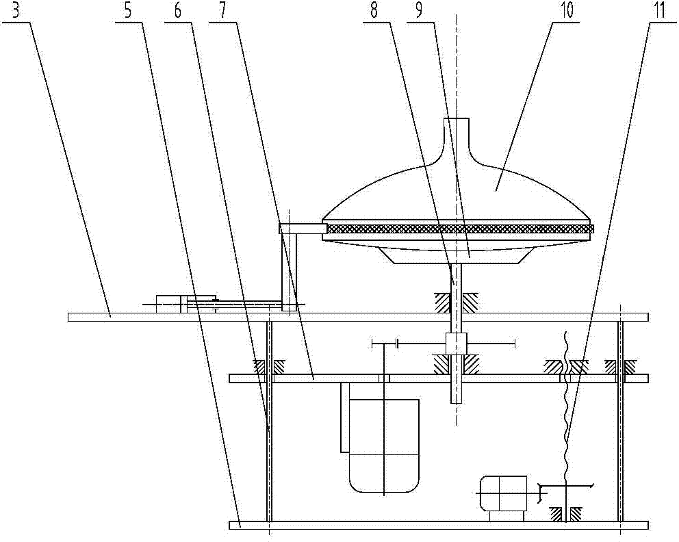 Continuous cutting equipment for CRT (cathode ray tube) display glass