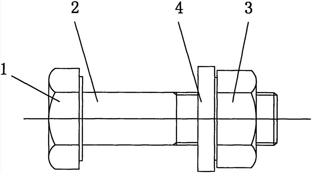 Surface treatment process of bolt connection pair