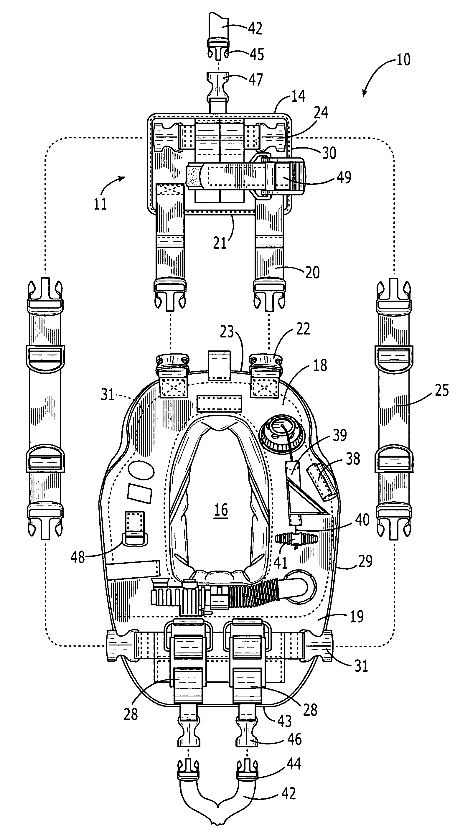 Aquatic breathing apparatus, system, and associated methods