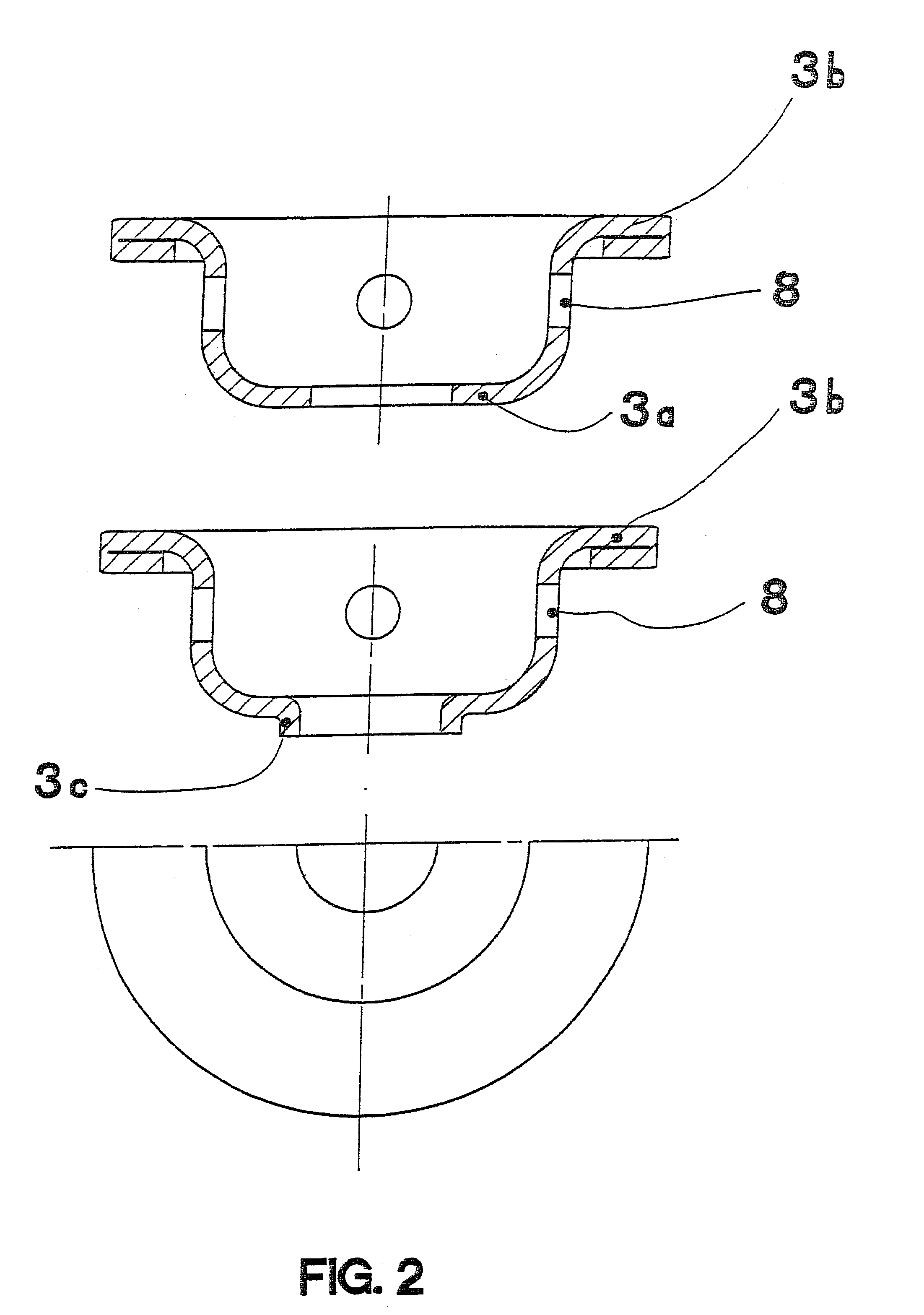 Pyrotechnic detonator with an igniter support of plastic with an integrated metal insert