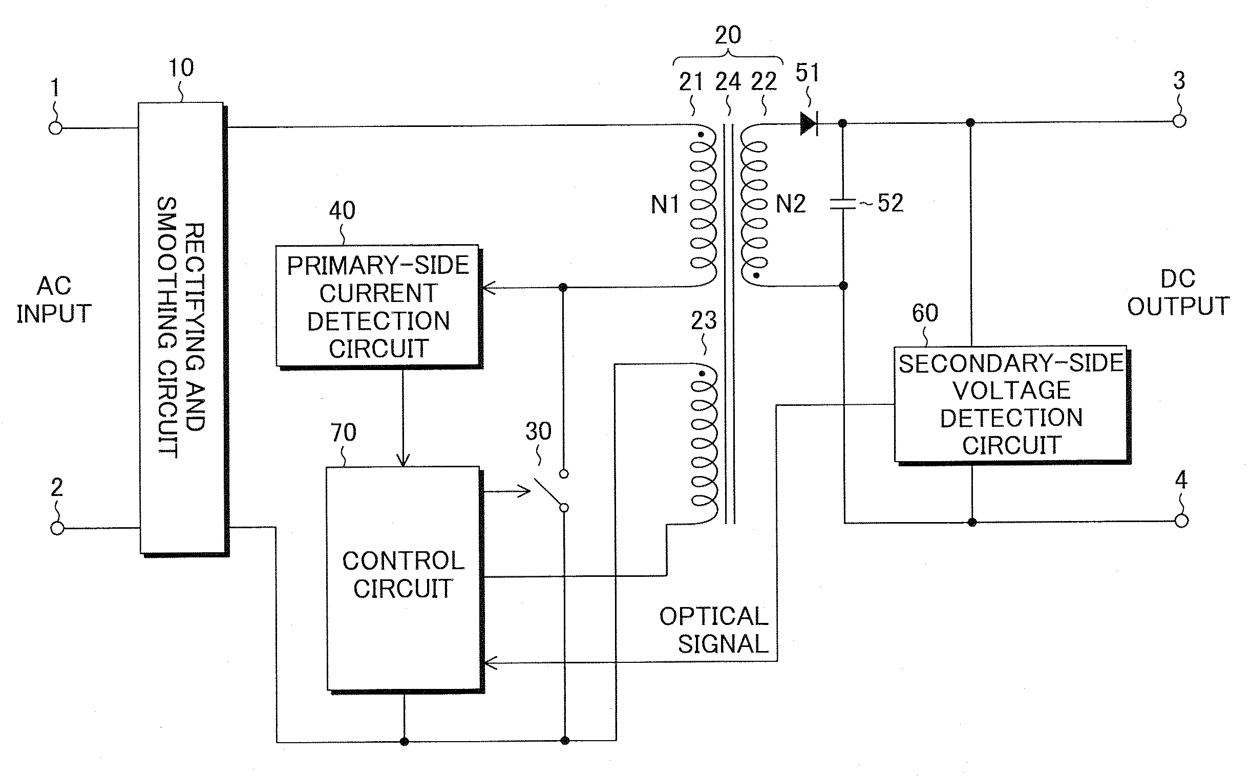 Switching power supply circuit