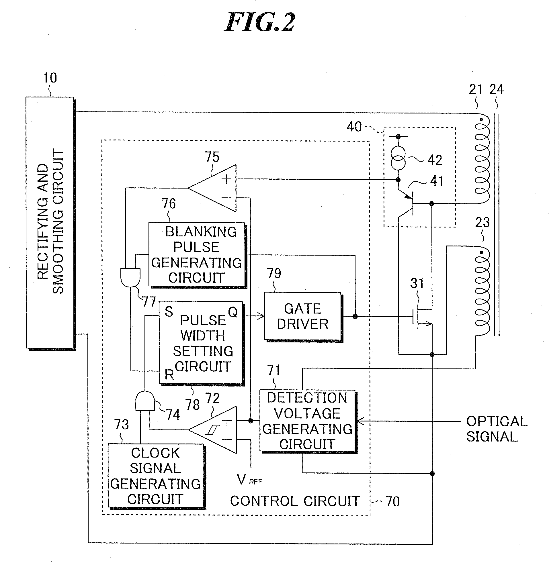 Switching power supply circuit