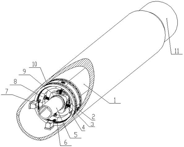 Offset Steering Mechanism and Control Method of Static Pointing Rotary Steerable Drilling Tool