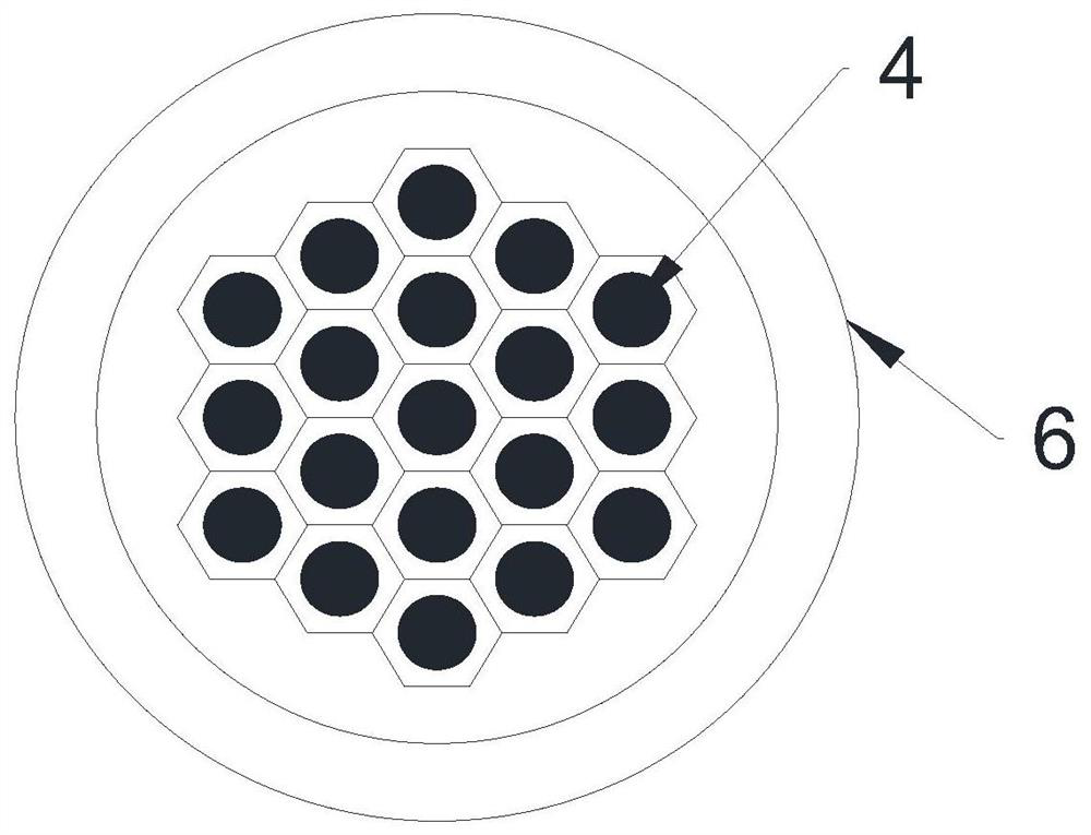 A kind of assembly method of nbti multi-core superconducting billet