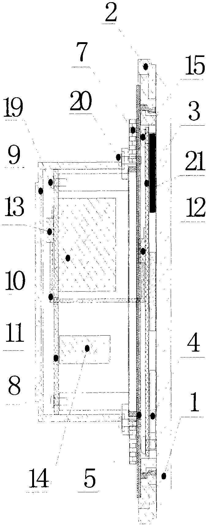 Method for manufacturing novel wall surface remote-control unit with crystal glass panel and product