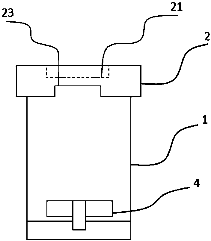 Sample cup for detecting coagulation function and application thereof