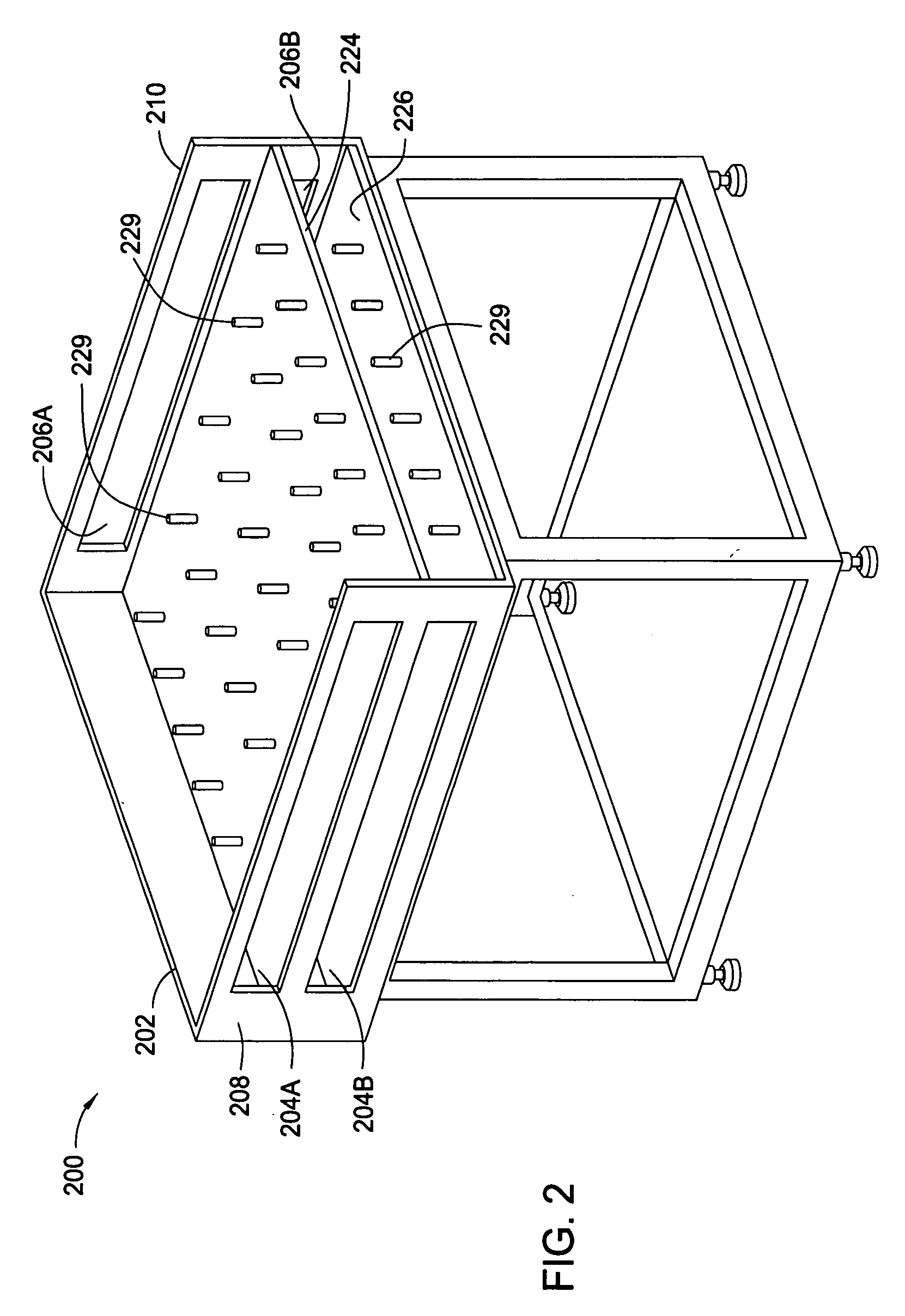 Large substrate test system