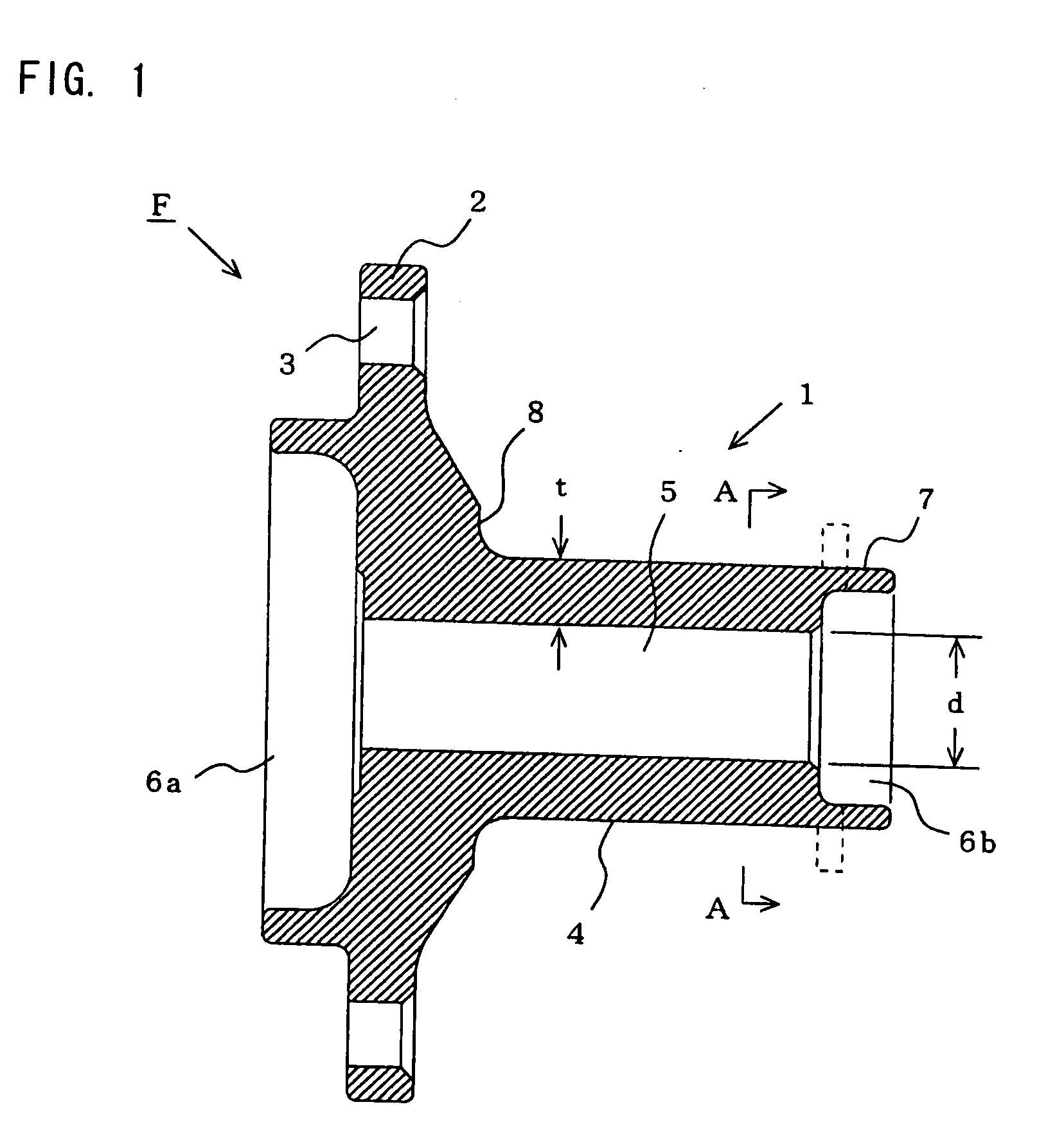 Axle bearing apparatus and method of producing hub shaft for driving wheel bearing apparatus