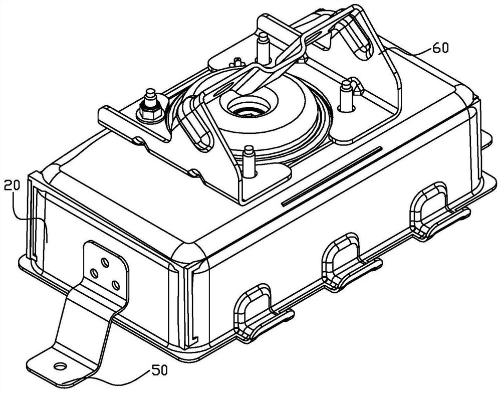 Safety air bag assembly and automobile