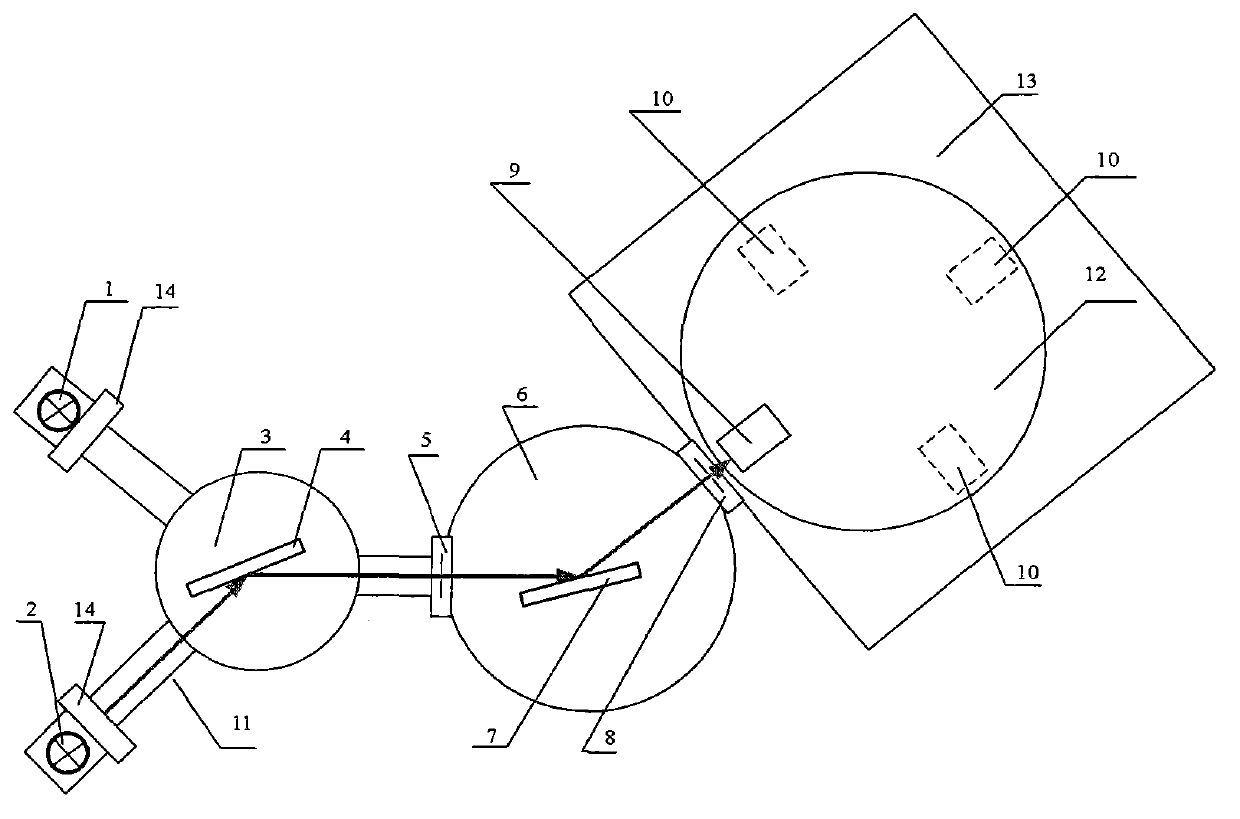 Calibration device of ultra-far ultraviolet source