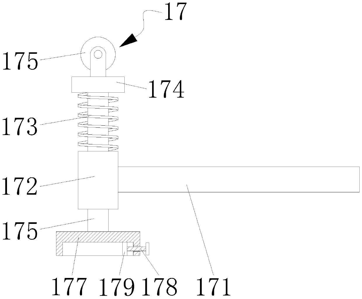 Flowmeter shell assembling device