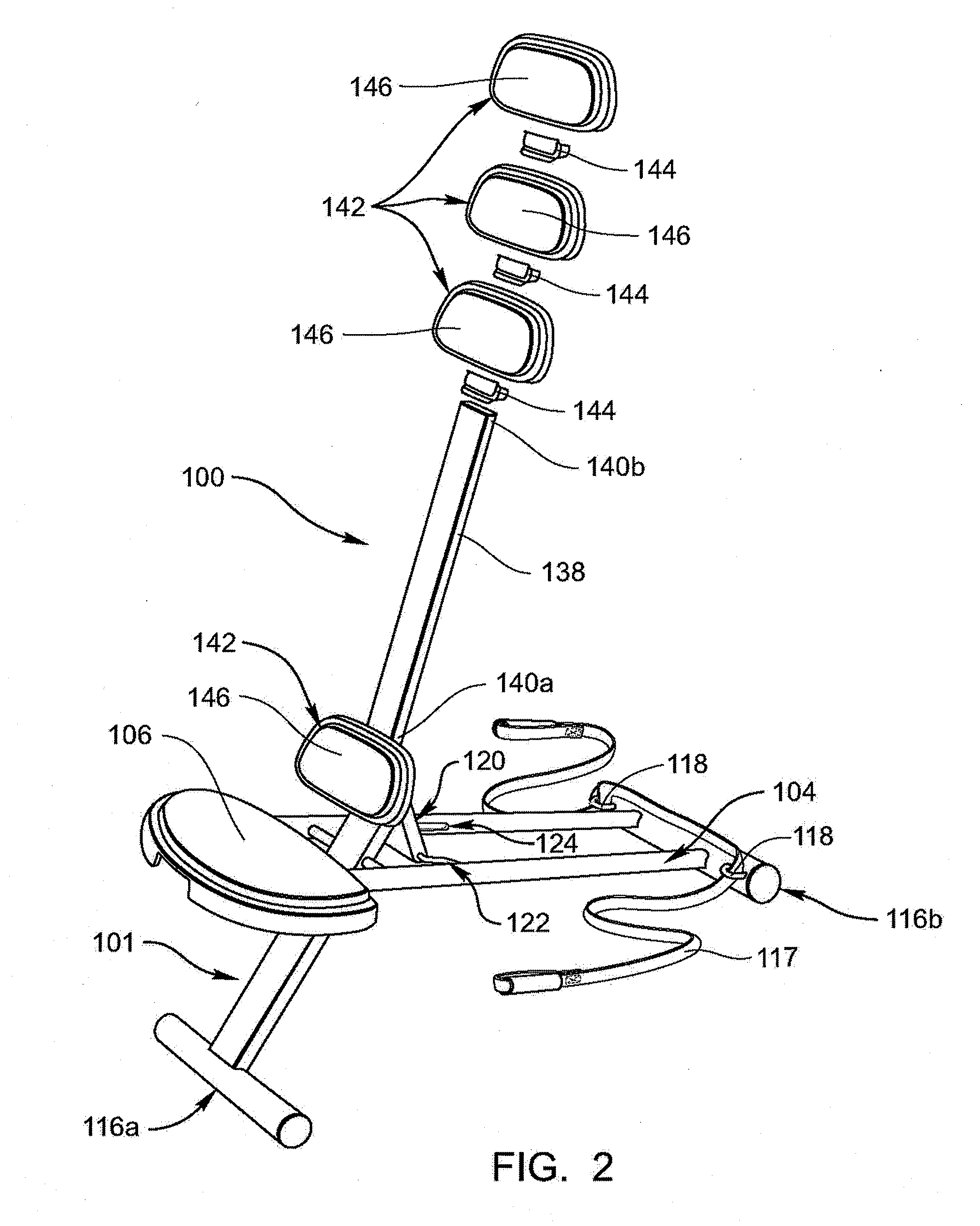 Foldable low-profile abdominal exercise machine