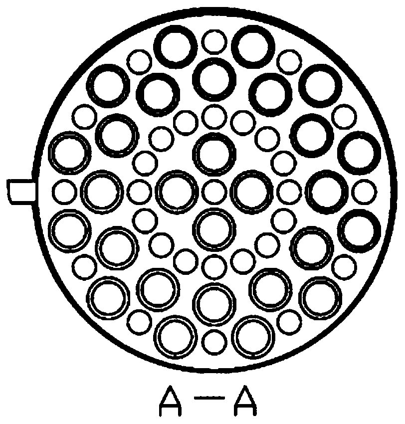 Cylindrical sodium-sodium-air integrated heat exchanger