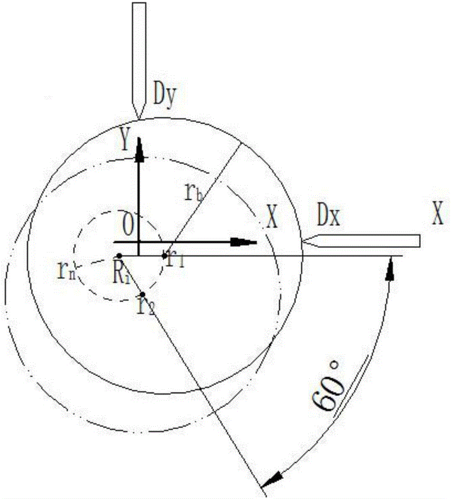 Device and method for measuring thermal error at working state of gear grinding machine