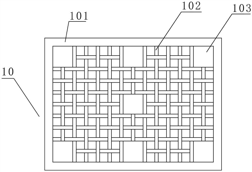 Bracket for construction of shotcrete anchor net support in broken area in high seismic zone