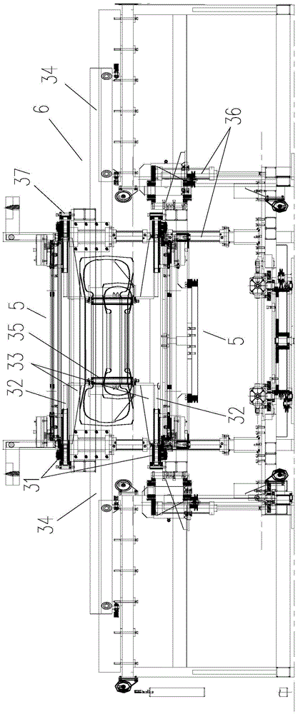 Tyre's inner tire mat belt installing machine