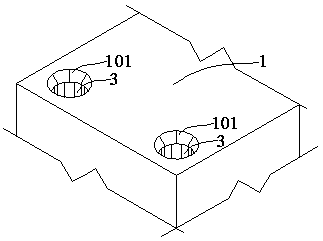 Prefabricated reinforced concrete shear wall and construction method