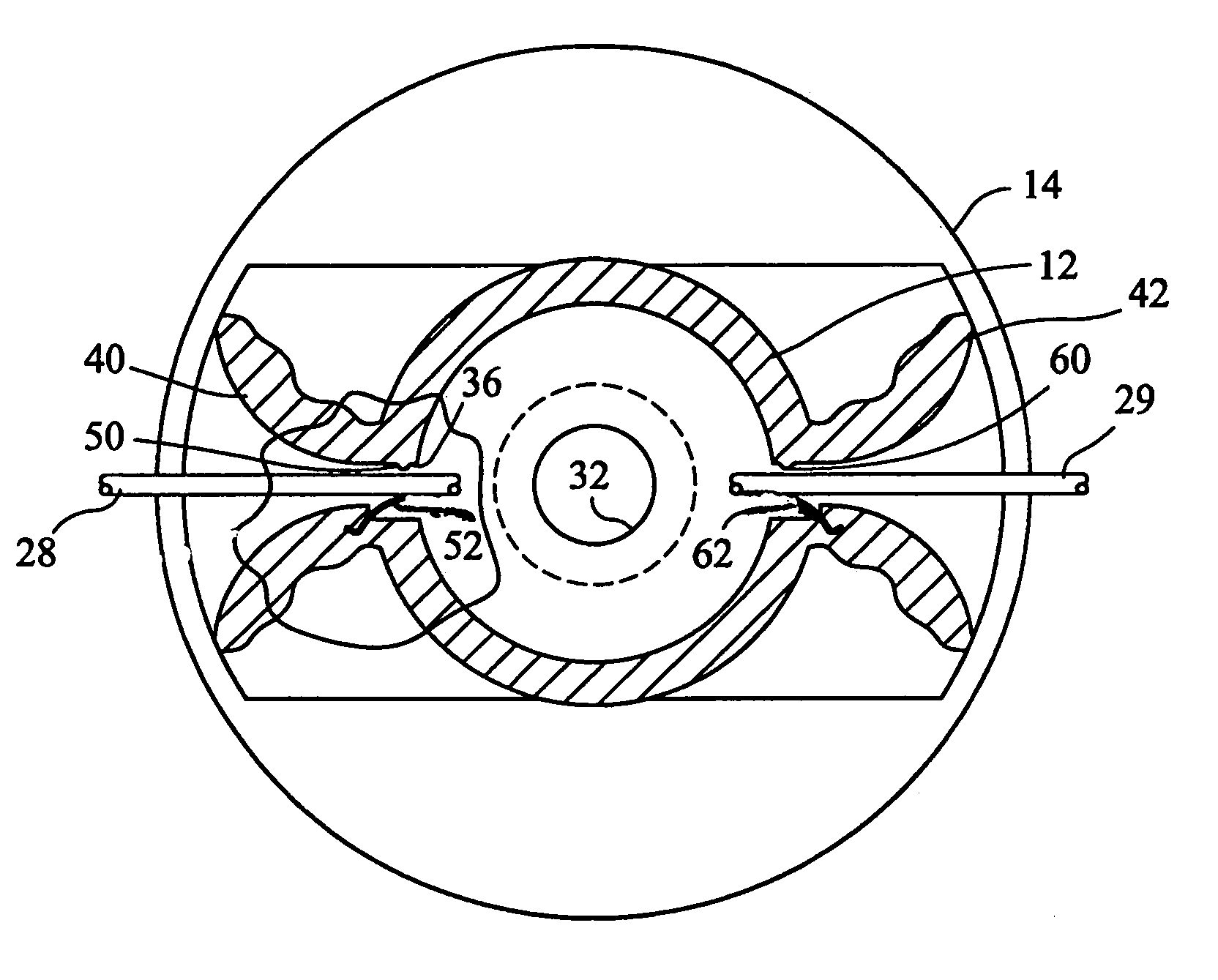 Fixed-line trimmer head