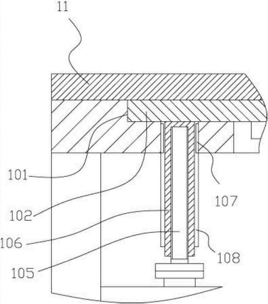 Transferring and lifting rotating mechanism for processing and conveying of cosmetics