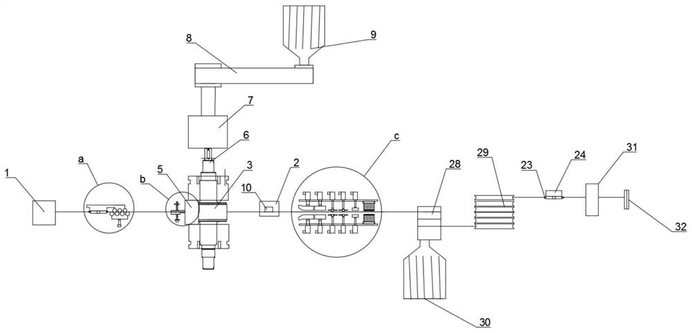 Tin sheet preparation device