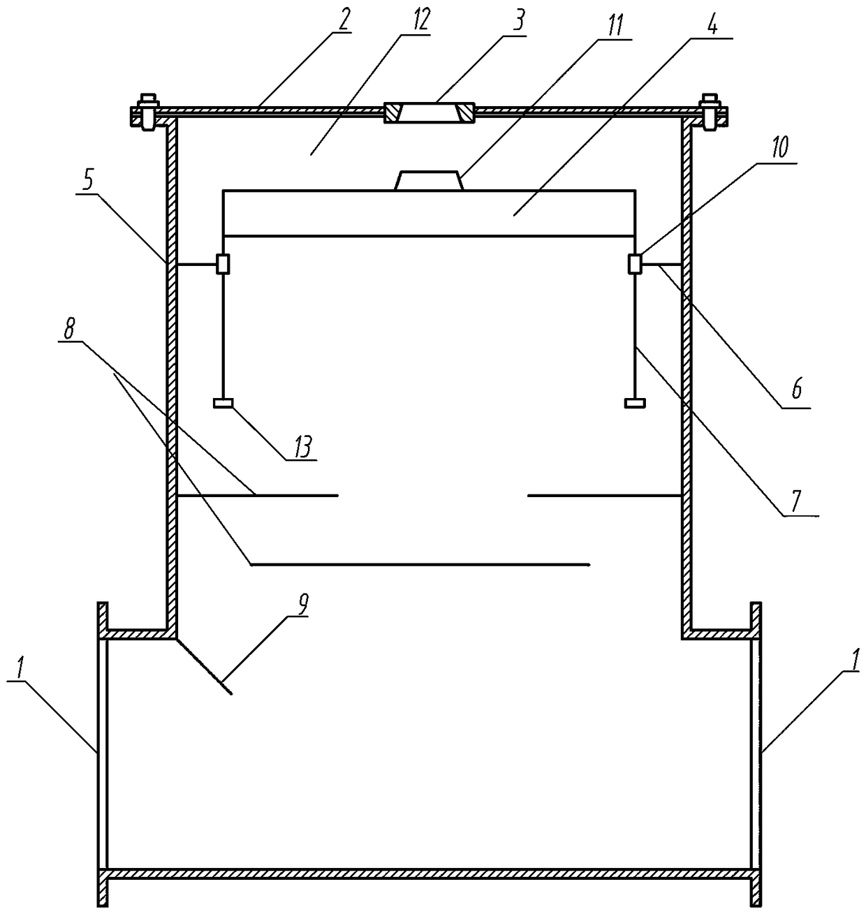 Automatic exhaust valve device